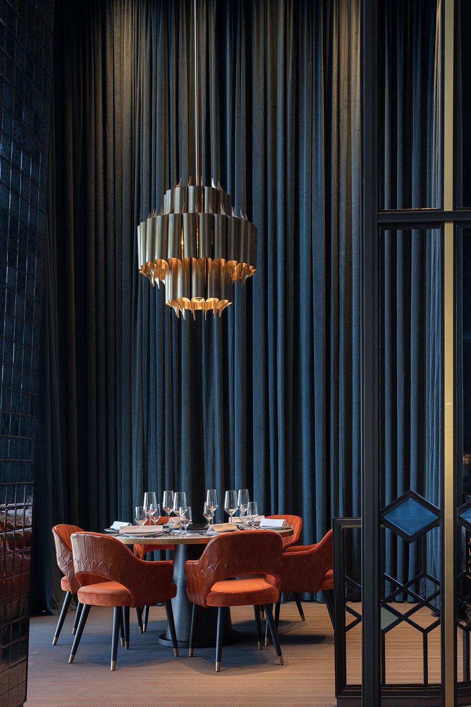 intercontinental chongqing raffles city l42 residential clubhouse china by cl3 architects safdie architects