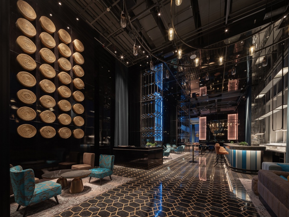 intercontinental chongqing raffles city l42 residential clubhouse china by cl3 architects safdie architects