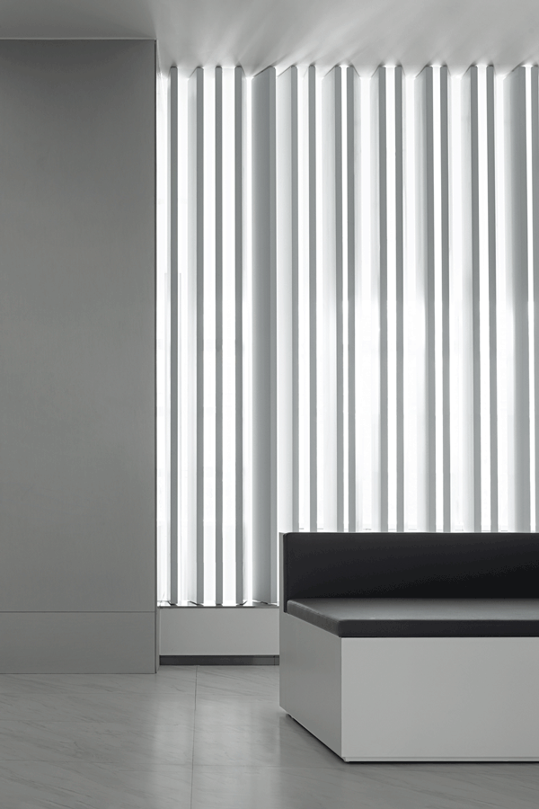 the lobby space design of dongyu logistics office building china by we design