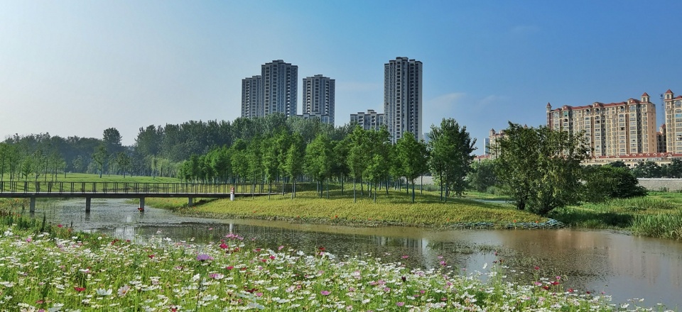 comprehensive treatment engineering of liulin park section linli national wetland park china by palm design