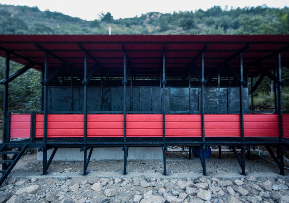 Public toilet design in Shichengzi Village Fu Yingbin