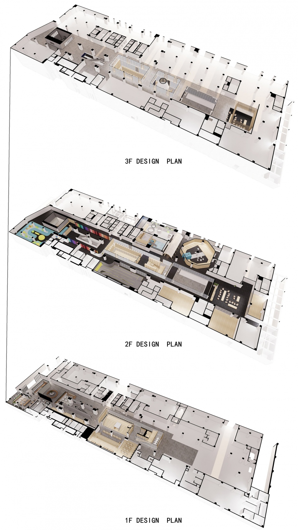 yuanping meijing bookstore china by y ad studio