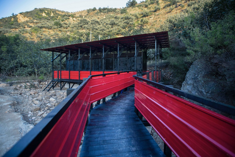 Public toilet design in Shichengzi Village Fu Yingbin