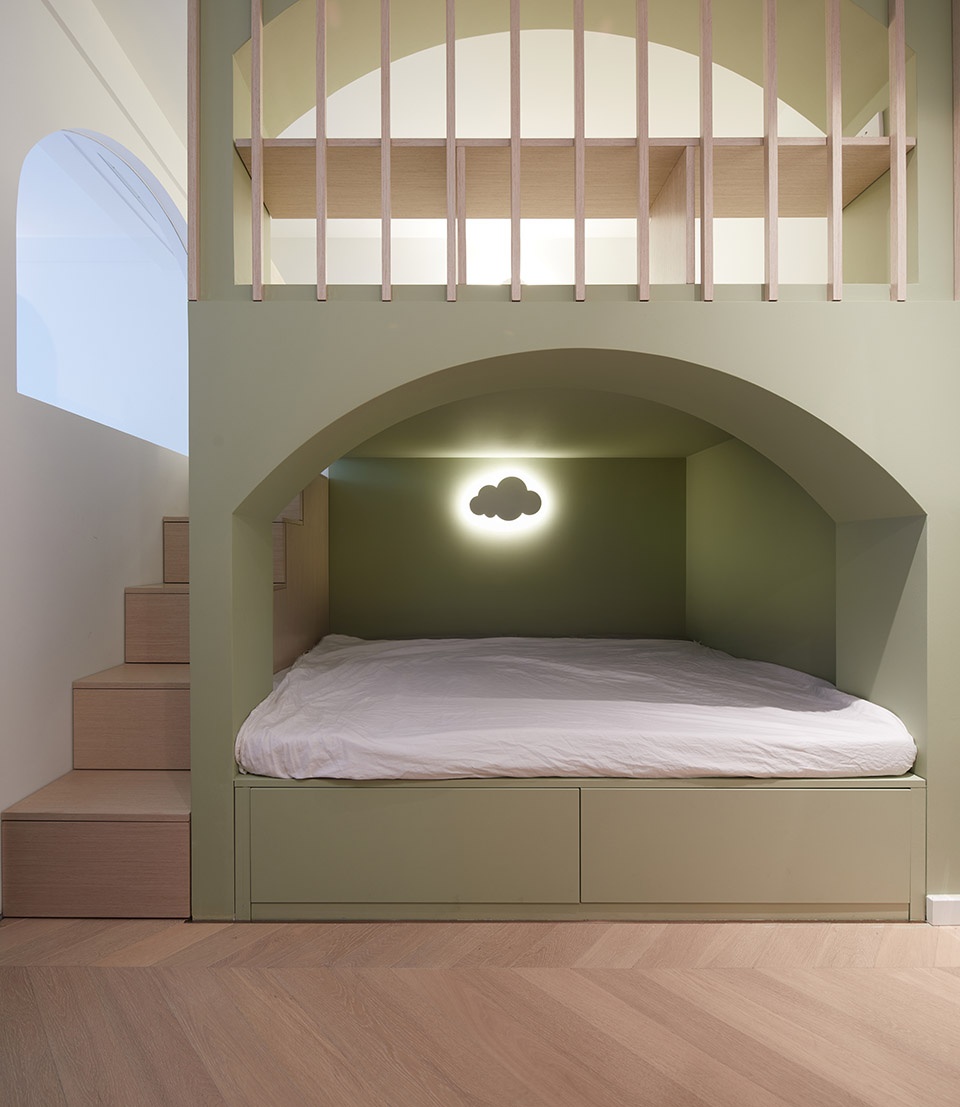 Renovation of school district houses Beijing by Qiqiaotiangong Decoration Design