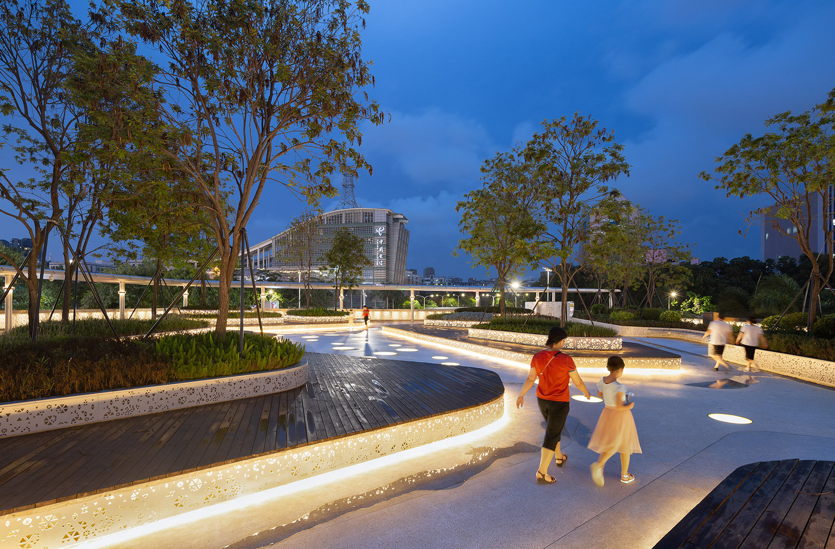 Floating Archipelago – Pedestrian Bridge Design, Shenzhen, China by ...