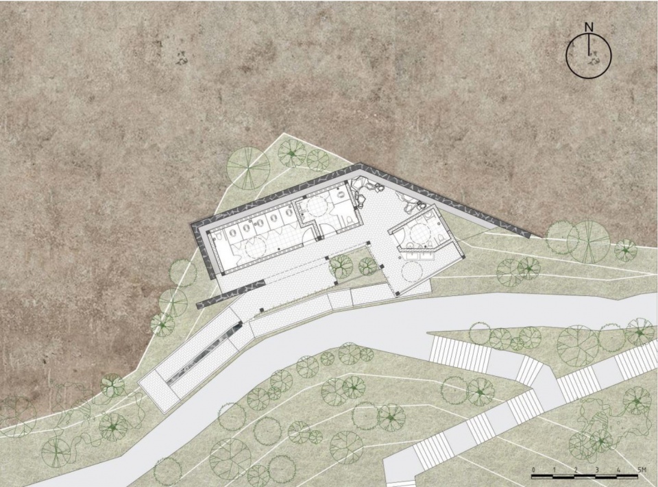 The Public Toilet of Daming Lake in Daming Mountain Hangzhou by MUFU ARCHLAB