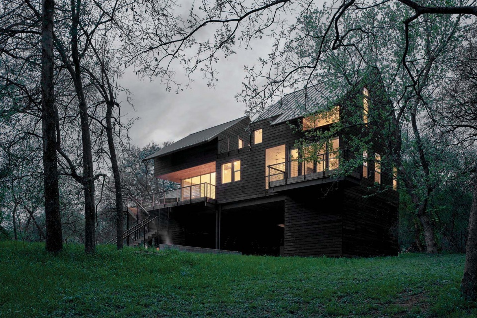 guadalupe river house new braunfels texas by low design office