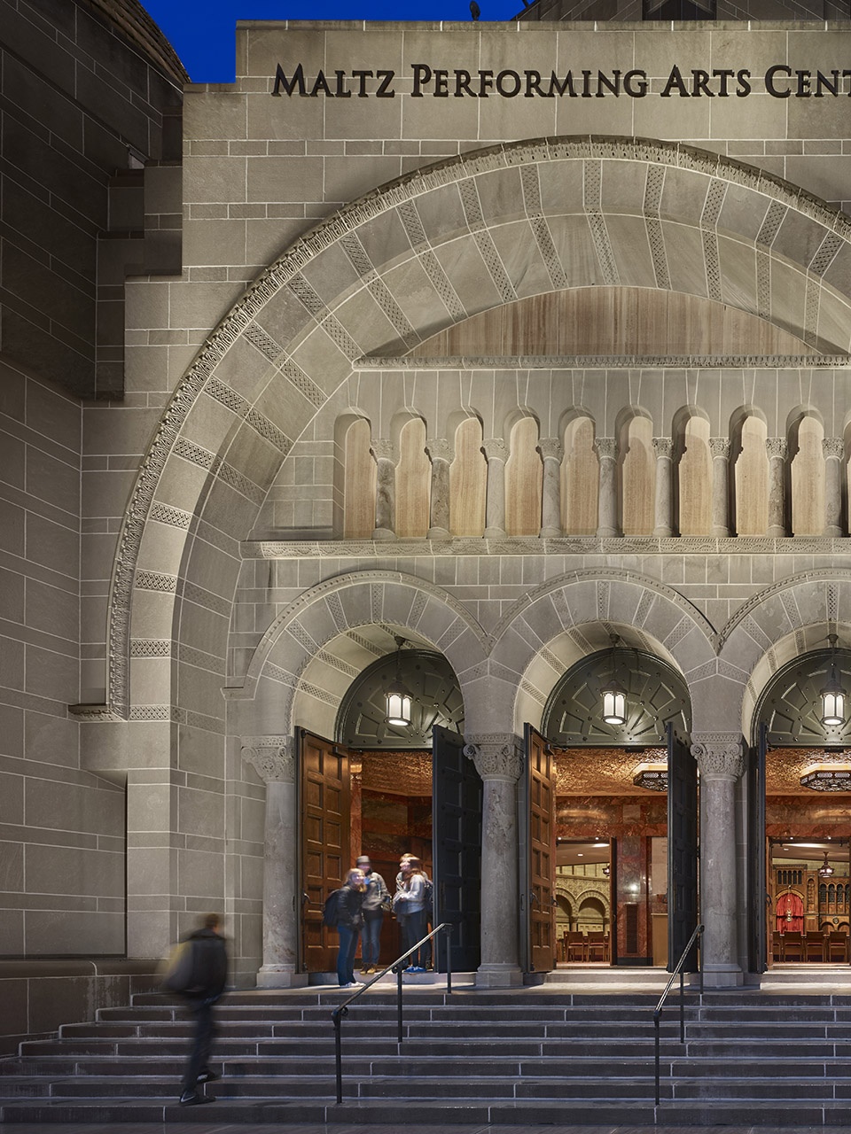 maltz performing arts center case western reserve university cleveland by mga