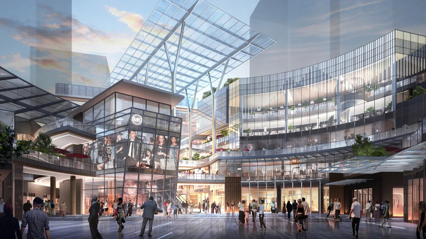 一触即发昆明顺城购物中心升级改造国际设计竞赛