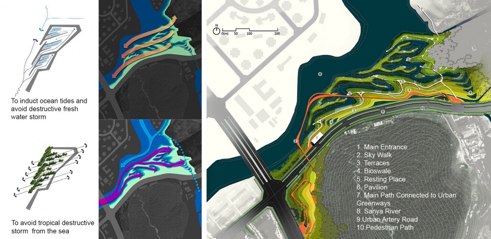 2020 asla general design award of honor sanya mangrove park china by turenscape