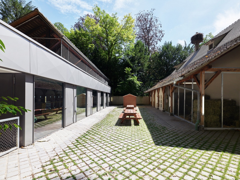 Strasbourg zoo pedagogical farm new visitor center FREAKS