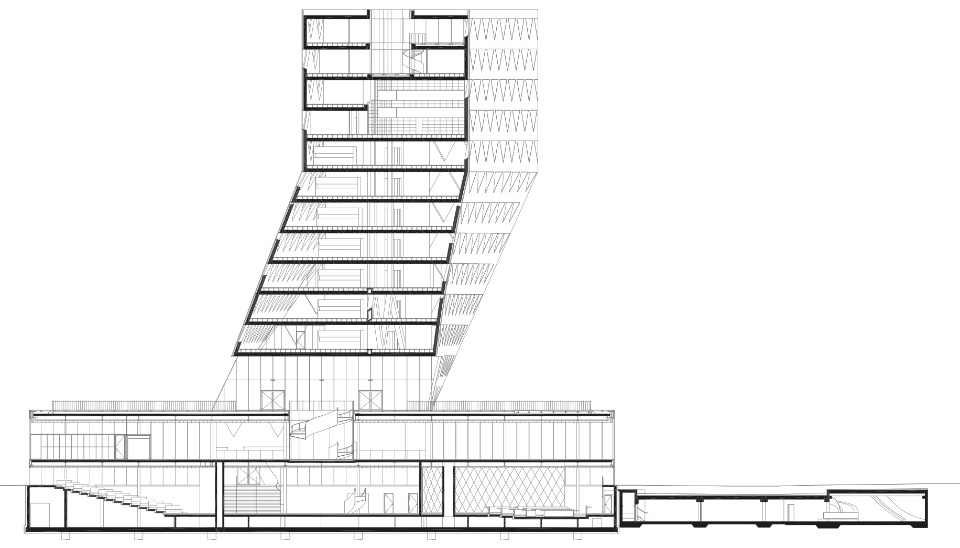 administration headquarters of the province of antwerp by xdga