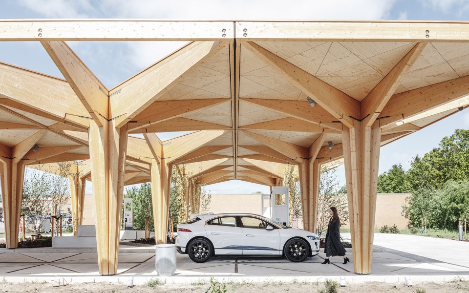 ultra fast charging stations for electric cars by cobe