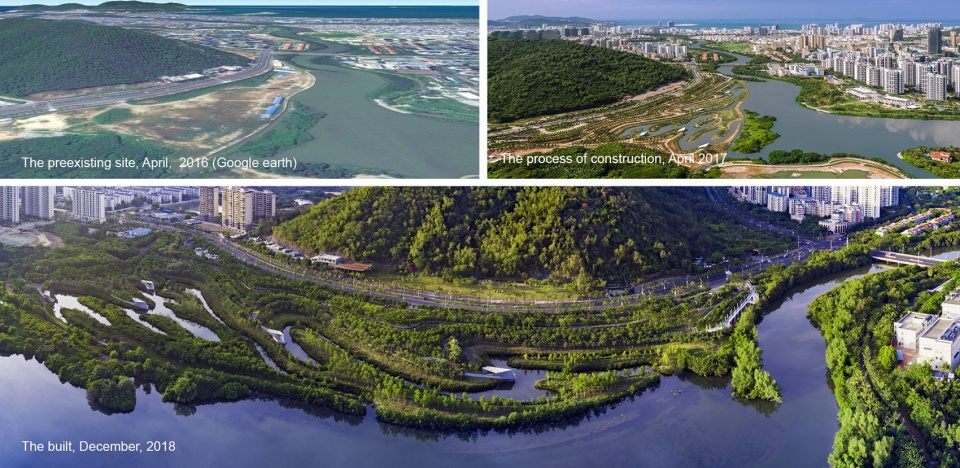 2020 asla general design award of honor sanya mangrove park china by turenscape