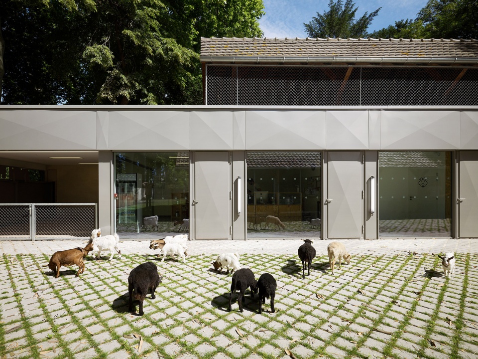 Strasbourg zoo pedagogical farm new visitor center FREAKS