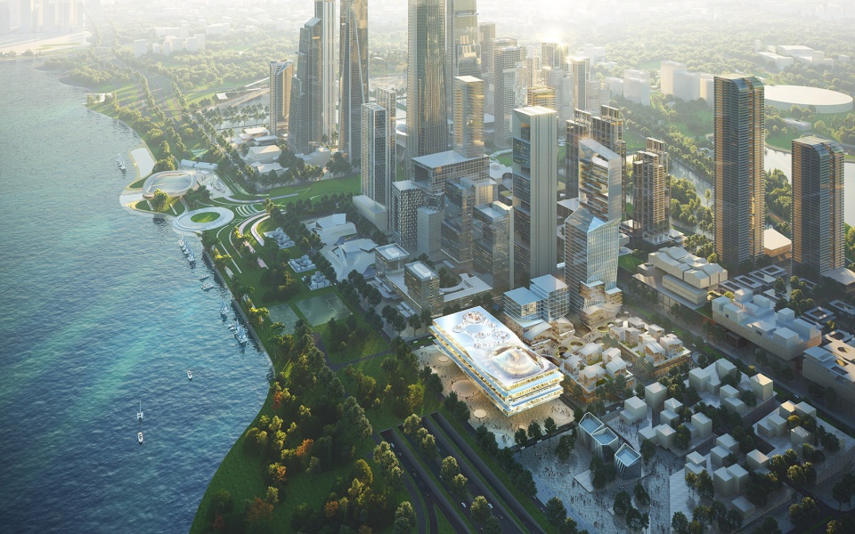 shenzhen wave the new headquarters for zte by buro ole scheeren