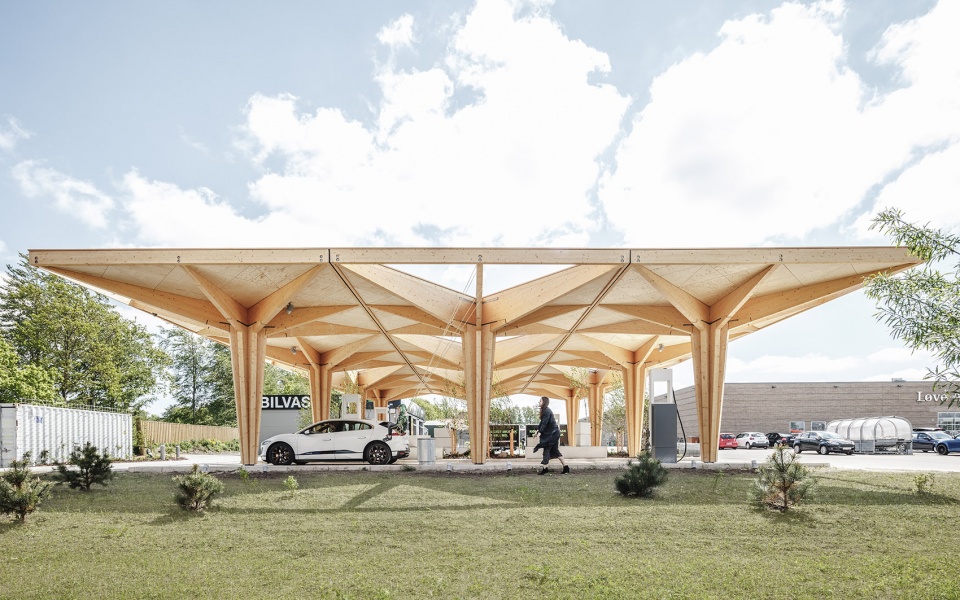 ultra fast charging stations for electric cars by cobe