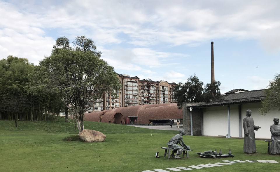 jingdezhen imperial kiln museum china by studio zhu pei and thad