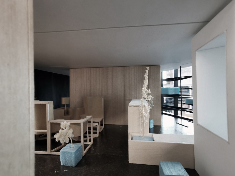 micro renovation of the space of atelier li xinggang and exhibition design of integrated geometry and poetic scenery the working place of...