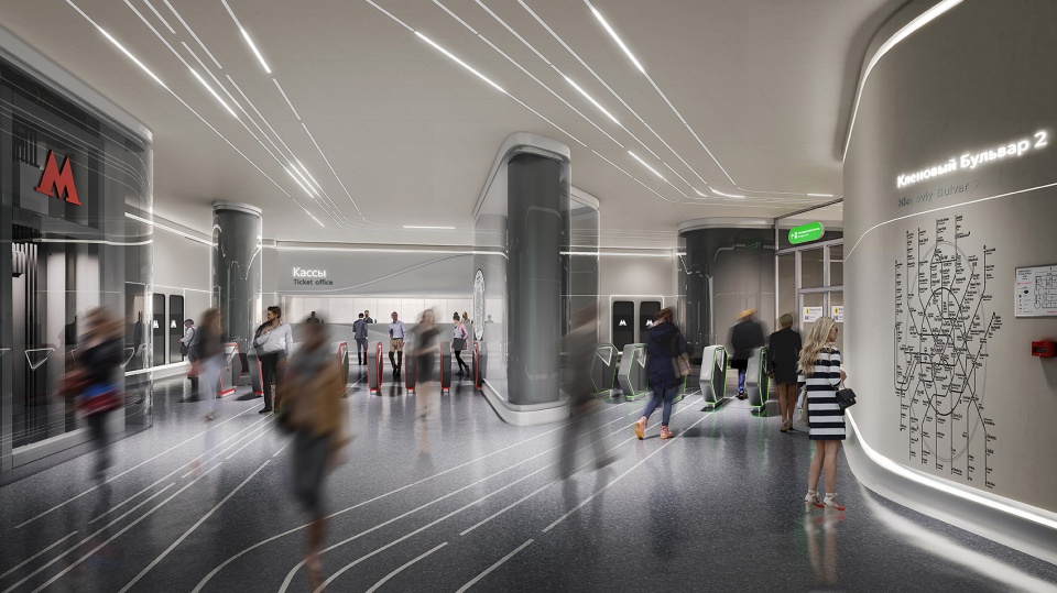 zha wins competition to build klenoviy boulevard station 2