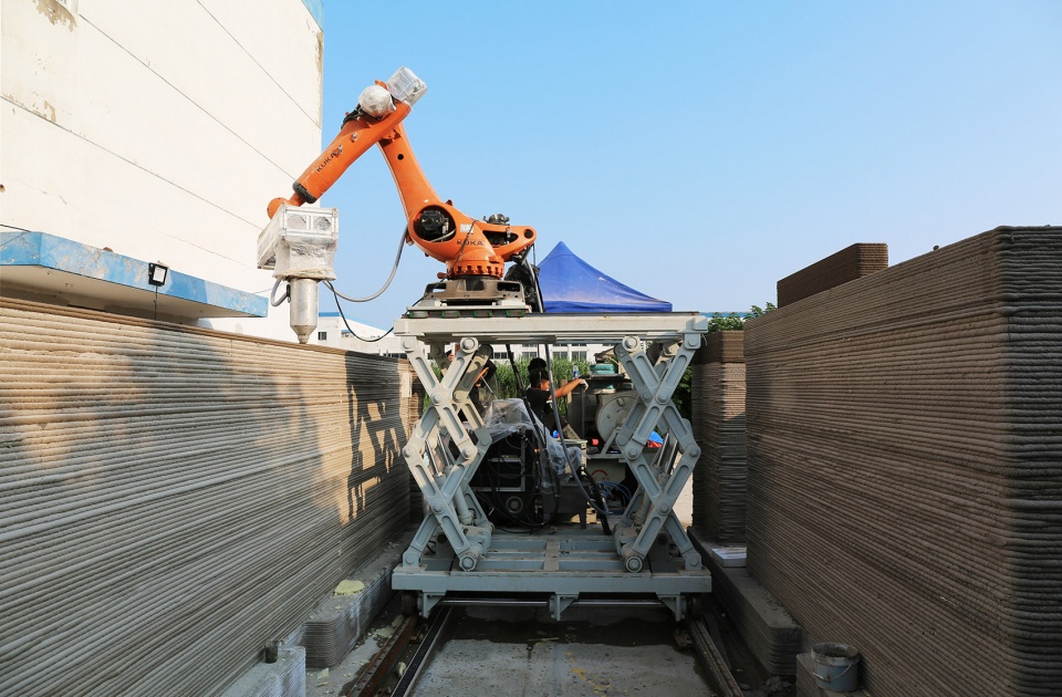 3d printing concrete house for the low income families in africa by professor xu weiguos team from the tsinghua university school of arch...