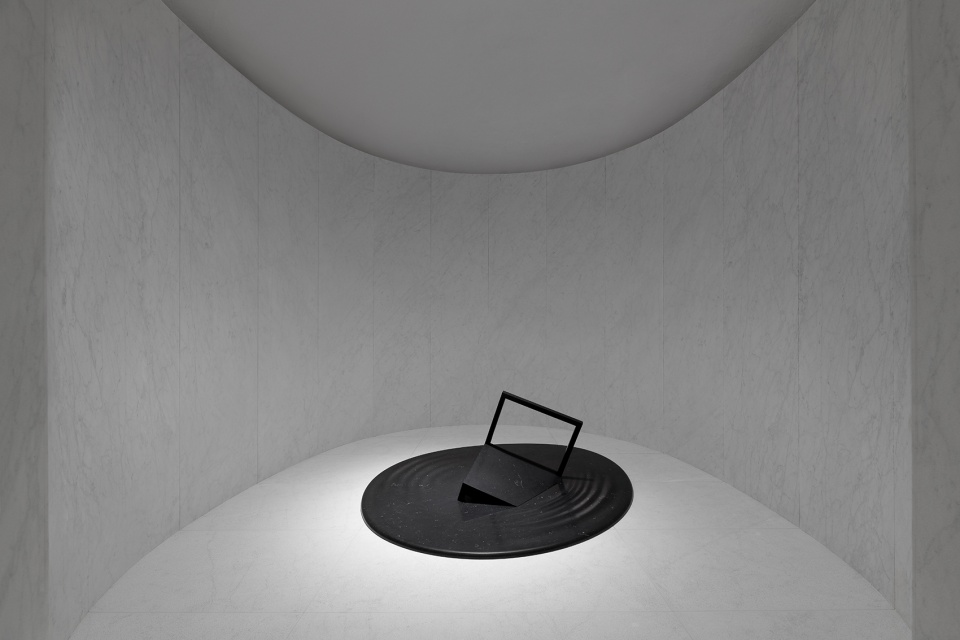 marsotto marble showroom by nendo