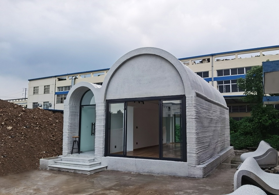 3d printing concrete house for the low income families in africa by professor xu weiguos team from the tsinghua university school of arch...