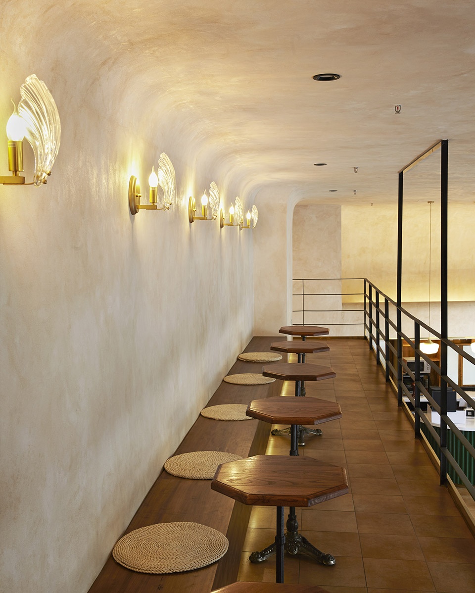 metal hands coffee renovation china by linkchance architects
