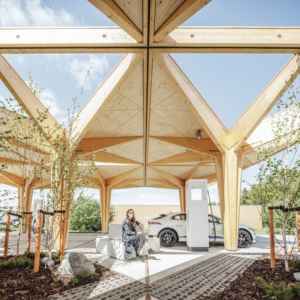ultra fast charging stations for electric cars by cobe