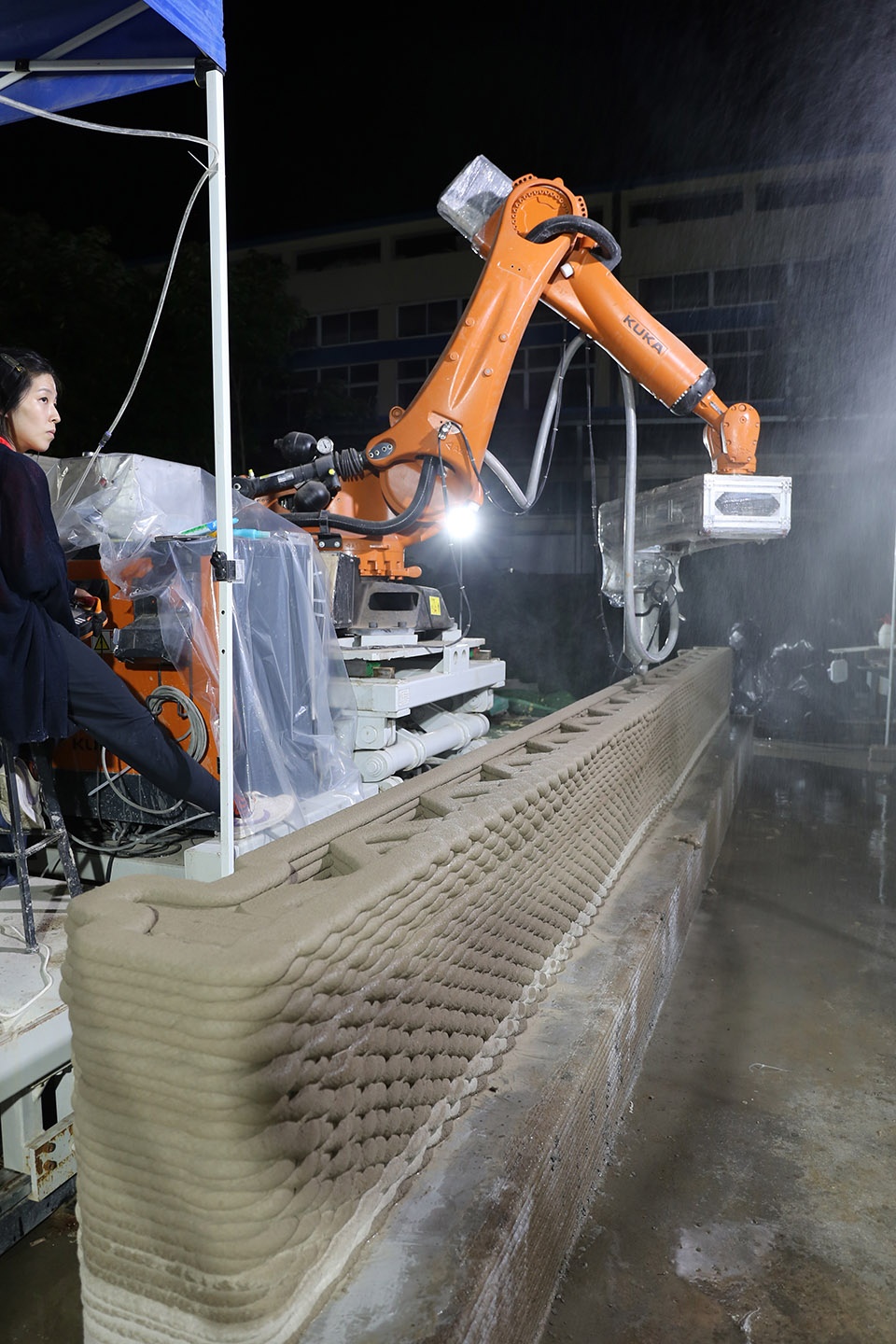 3d printing concrete house for the low income families in africa by professor xu weiguos team from the tsinghua university school of arch...