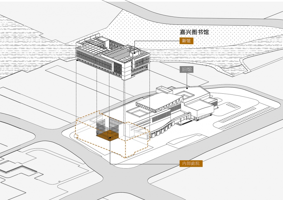 reconstruction and expansion project of jiaxing library china by sti design studio ziad