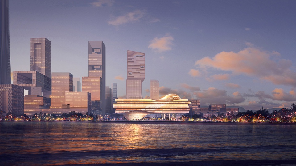 shenzhen wave the new headquarters for zte by buro ole scheeren
