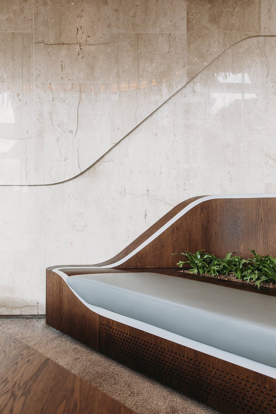 unstudio tower lobby interior remodeling by unstudio