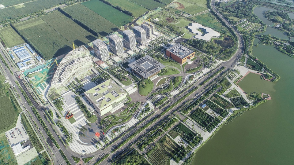 Landscape of Jining Cultural Center Phase I LDG