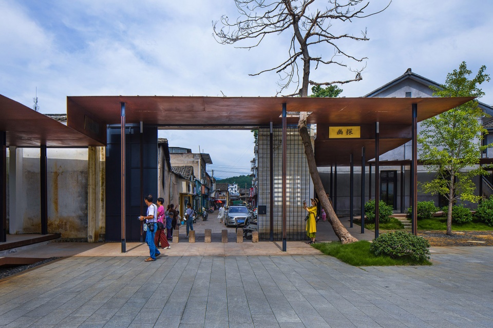 culture neighborhood·songyang three temple cultural communication center china by jiakun architects
