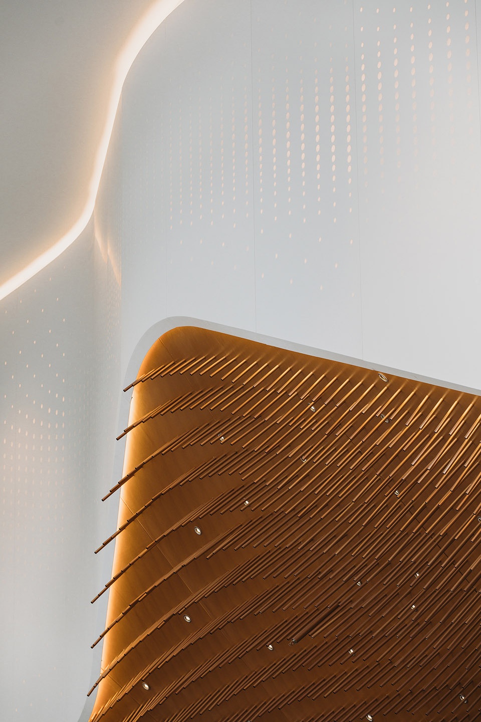 unstudio tower lobby interior remodeling by unstudio
