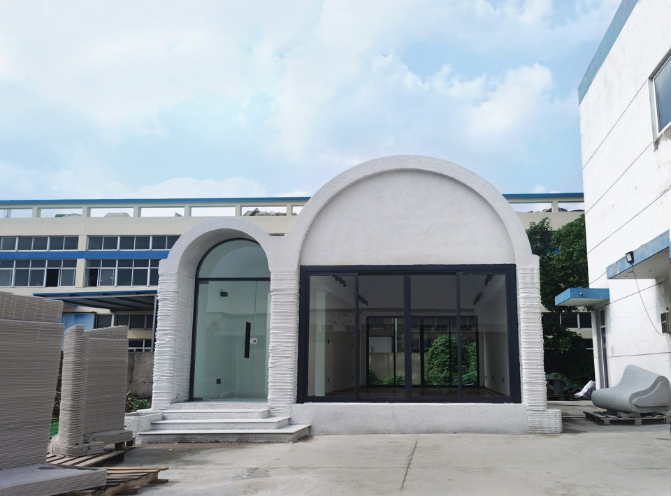 3d printing concrete house for the low income families in africa by professor xu weiguos team from the tsinghua university school of arch...
