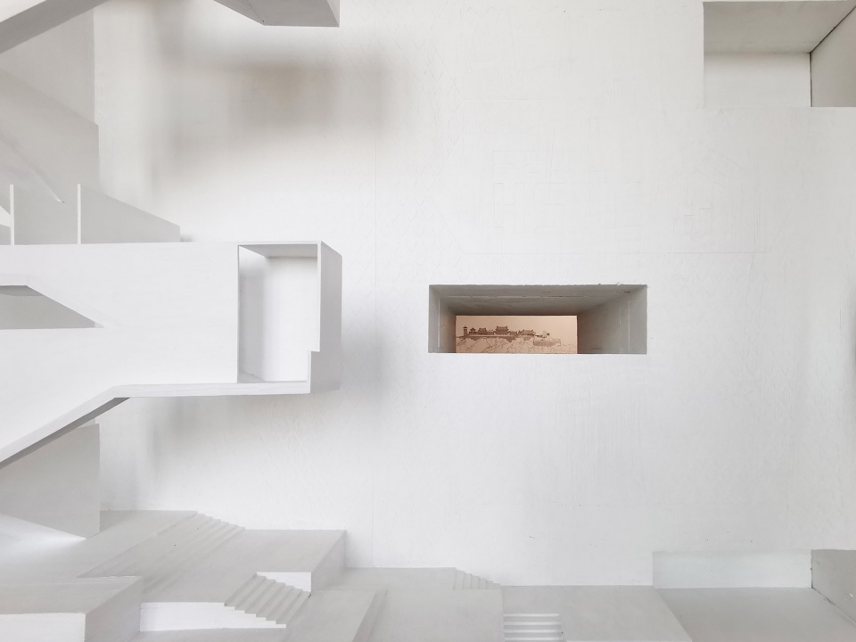 micro renovation of the space of atelier li xinggang and exhibition design of integrated geometry and poetic scenery the working place of...