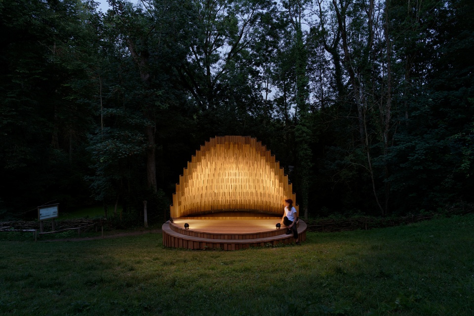 ain amplifier by matthijs la roi architects