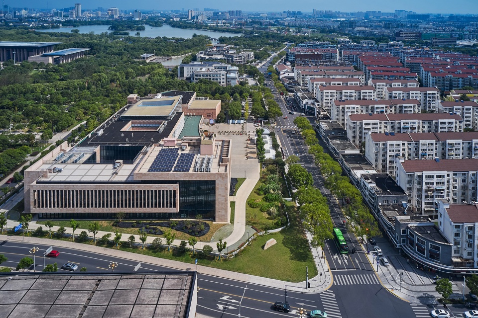 reconstruction and expansion project of jiaxing library china by sti design studio ziad