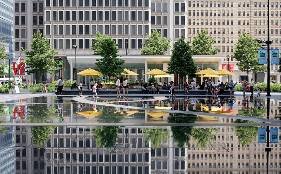 2020 urban design award of excellence:dilworth park by olin