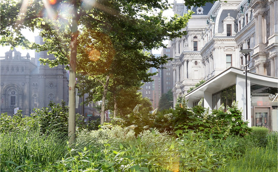 2020 urban design award of excellence:dilworth park by olin