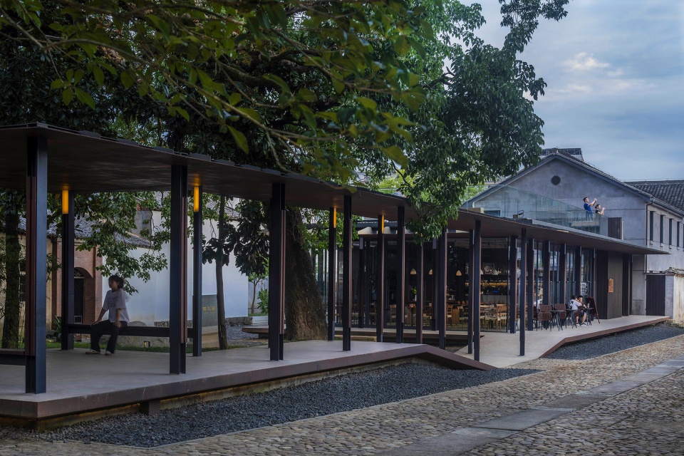 culture neighborhood·songyang three temple cultural communication center china by jiakun architects