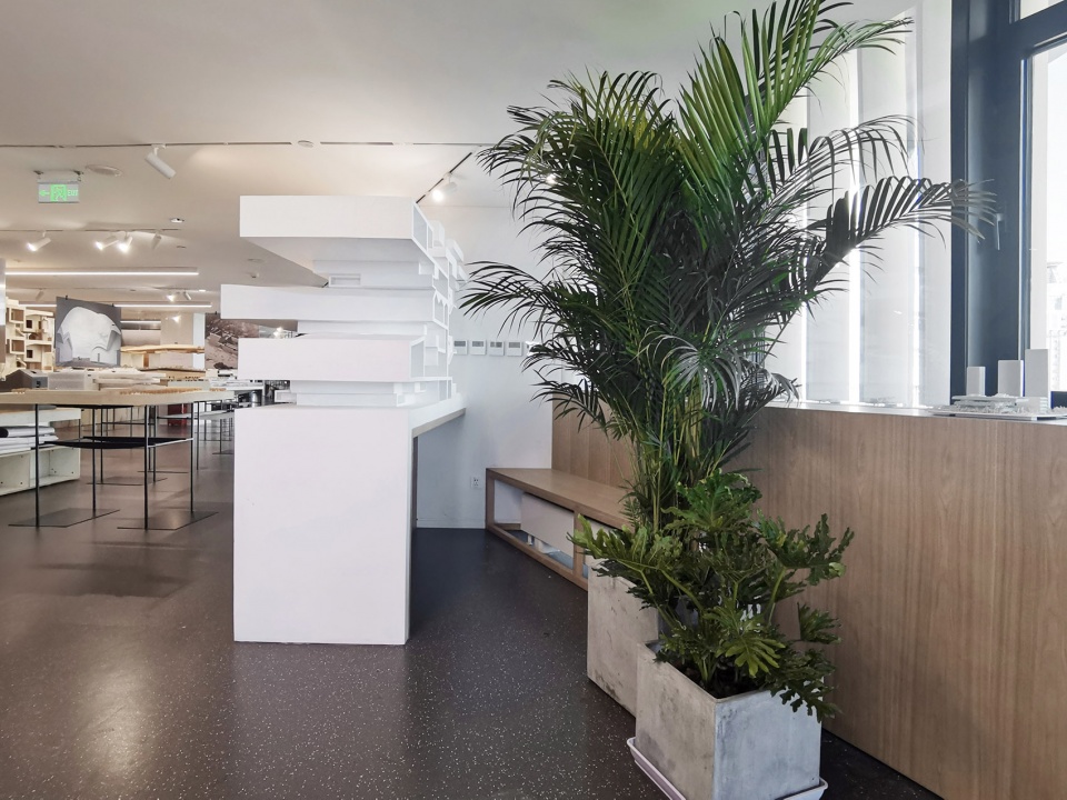 micro renovation of the space of atelier li xinggang and exhibition design of integrated geometry and poetic scenery the working place of...