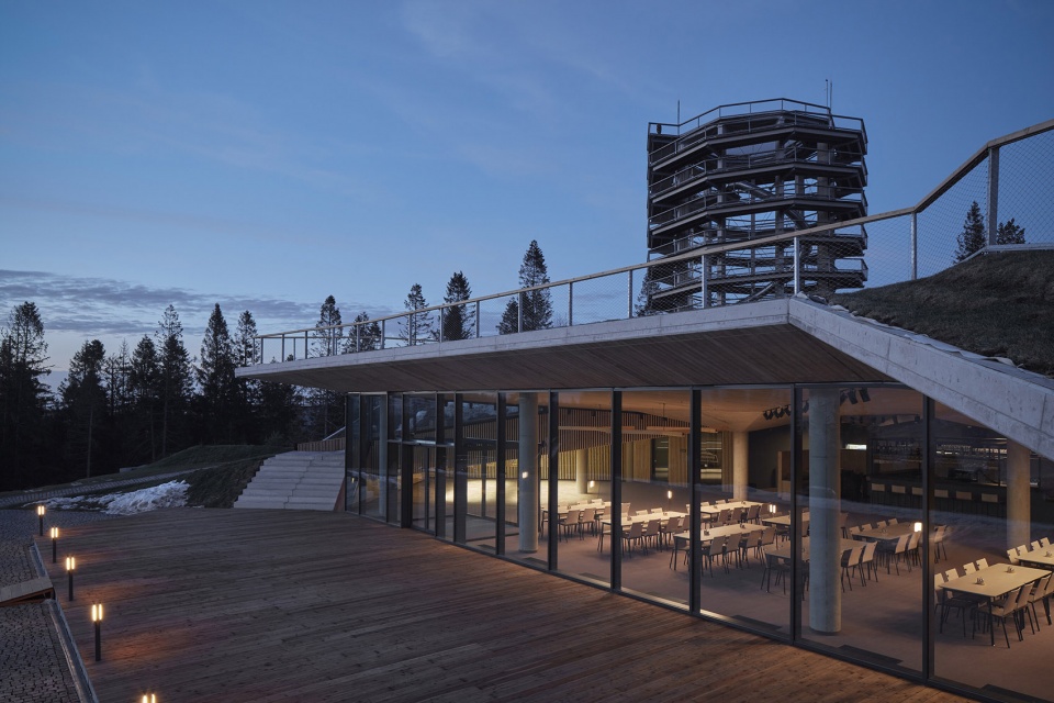 bachledka summit facilities by compass architekti
