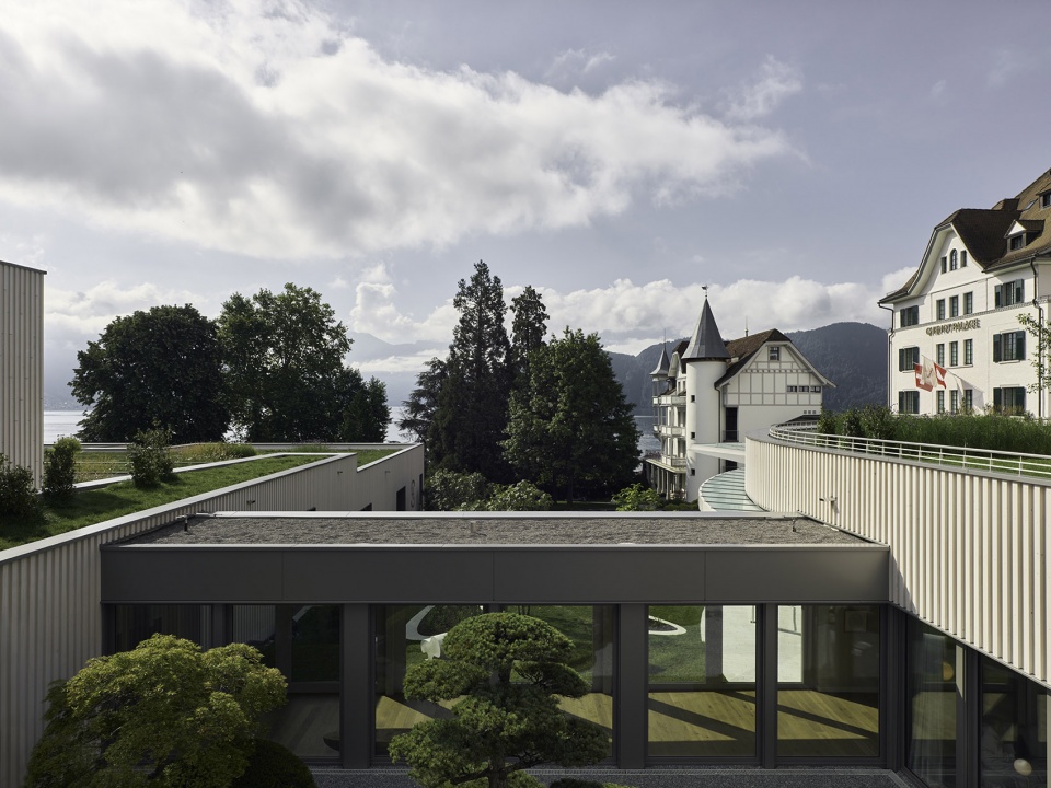 chenot palace weggis health wellness hotel by davide macullo architects