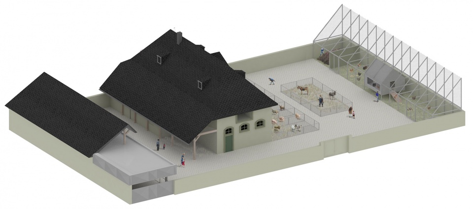 Strasbourg zoo pedagogical farm new visitor center FREAKS