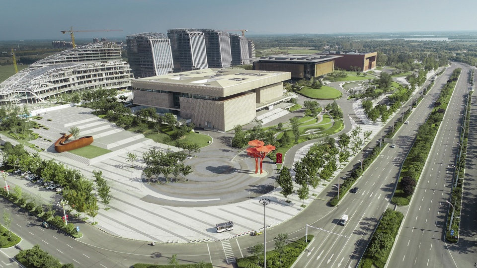 Landscape of Jining Cultural Center Phase I LDG