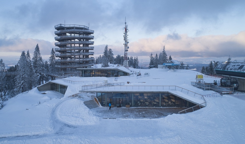 bachledka summit facilities by compass architekti