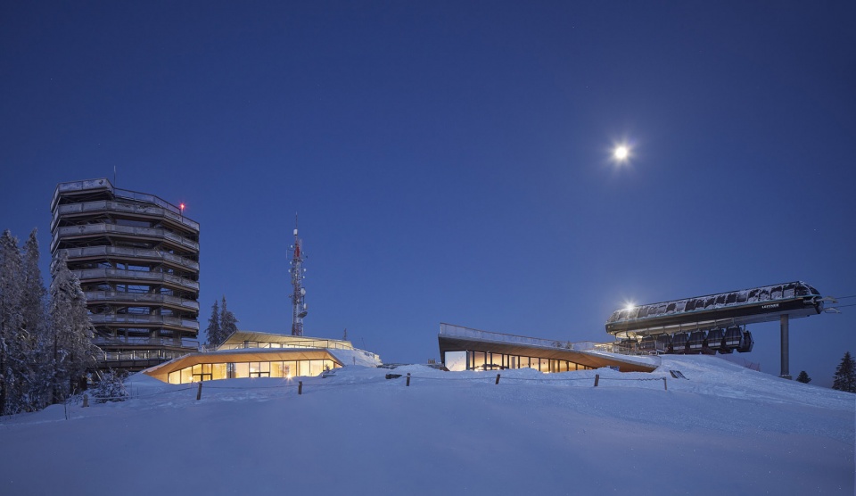 bachledka summit facilities by compass architekti